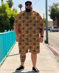 Men's University of Tennessee Vols Plus Size T-Shirt & Short