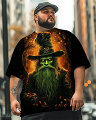 Men's Terrorist Wizard Plus Size T-Shirt