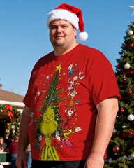 The Grinch Men's Big & Tall Short Sleeve T-Shirt