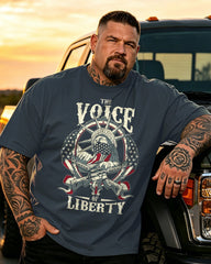 Men's The Voice Of Liberty Big & Tall Short Sleeve T-Shirt