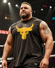 UNDER ARMOUR Men's 100% Cotton Big & Tall Sleeveless T-Shirt