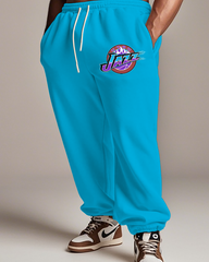 Sweat à capuche grande taille pour homme Utah Jazz