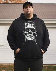 Men's Vintage Frankenstein Cotton Big & Tall Hoodie