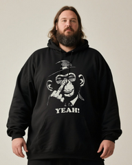 YEAH Men's Big & Tall Cotton Hoodie