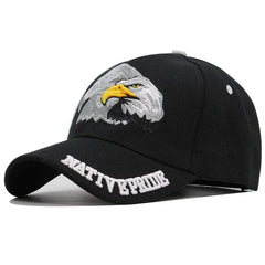 Modische Baseballkappe mit Adler-Stickerei