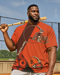 Browns Men's Plus Size Short Sleeve T-Shirt
