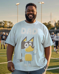 DAD Men's Big & Tall Short Sleeve T-Shirt