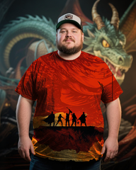 Dungeons and Dragons Men's Plus Size Short Sleeve T-Shirt