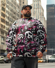 Men's Horror Character Plus Size Sweatshirts
