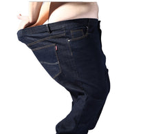 Plus Size Men's Stretch Waist Jeans