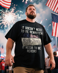 Independence Day Men's Big & Tall Short Sleeve T-Shirt