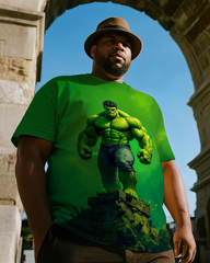 DC Men's Plus Size Short Sleeve T-Shirt