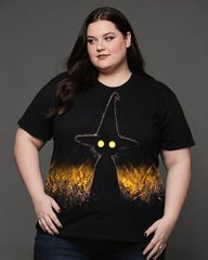 Witch Cat Women's Plus Size T-shirts