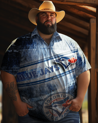 Men's Plus Size Short Sleeve Shirt