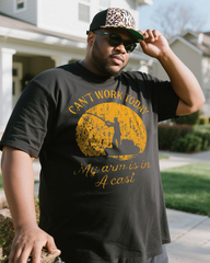 Can't Work Today Men's Plus Size Short Sleeve T-Shirt