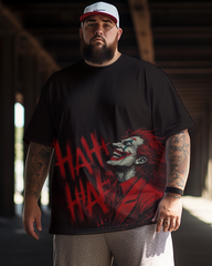 Men's Joker Plus Size Short Sleeve T-Shirt