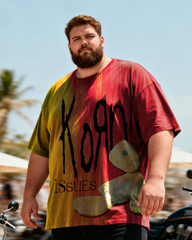 Men's Korn Backgrounds Big & Tall Short Sleeve T-Shirt