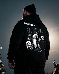 Krampus Men's Cotton Big & Tall Hoodie