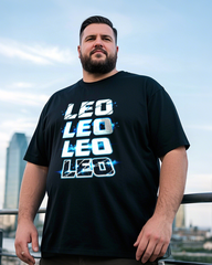 LEO Men's Plus Size Short Sleeve T-Shirt