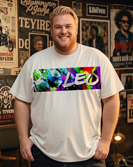 Leo Team Turtles Men's Plus Size Short Sleeve T-Shirt