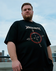 Megadeth Men's 100% Cotton Big & Tall T-Shirt