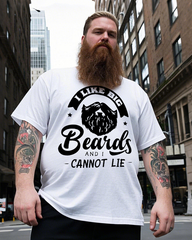Beards Men's 100% Cotton Big & Tall T-Shirt