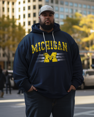 Men's Michigan Plus Size Hoodies