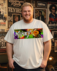 Mikey Men's Plus Size Short Sleeve T-Shirt