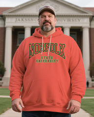 Norfolk State University Men's Big & Tall Hoodie