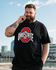 Ohio Men's Plus Size Short Sleeve T-Shirt