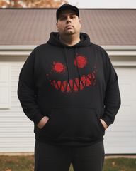 Men's punk Cotton Big & Tall Hoodie