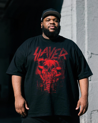 Slayer-Band Men's Plus Size Short Sleeve T-Shirt