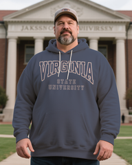 Virginia State University Men's Big & Tall Hoodie