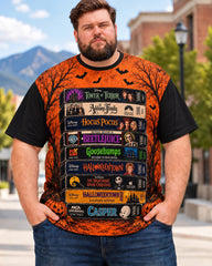 Halloween Men's Plus Size Short Sleeve T-Shirt