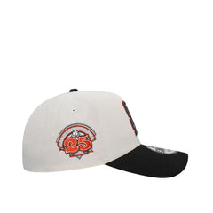 NEW ERA SAN FRANCISCO GIANTS 25TH ANNIVERSARY CHROME RETRO TWO-TONE A-FRAME BASEBALL CAP