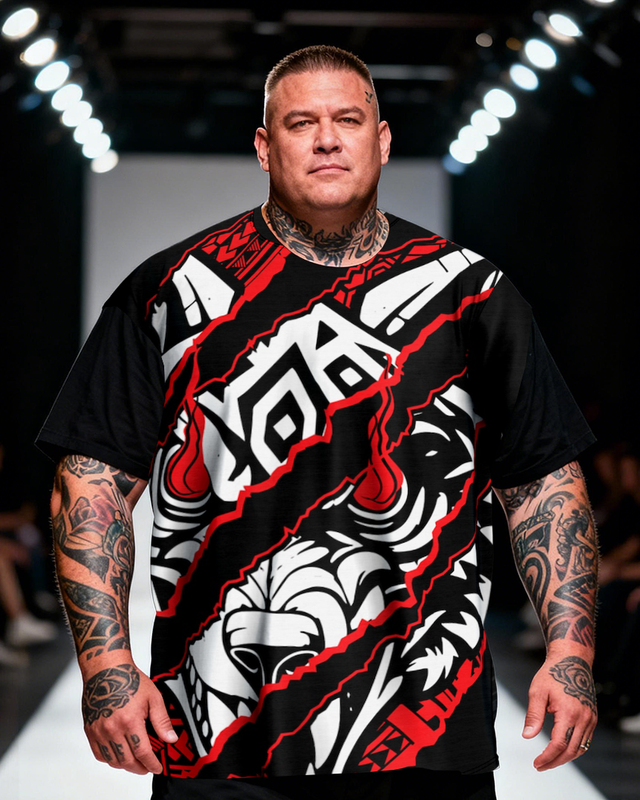 Wrestling Men's Big & Tall Short Sleeve T-Shirt