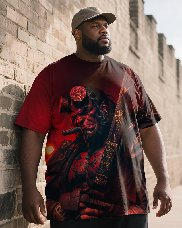 Spartan Warrior Men's Big & Tall Short Sleeve T-Shirt