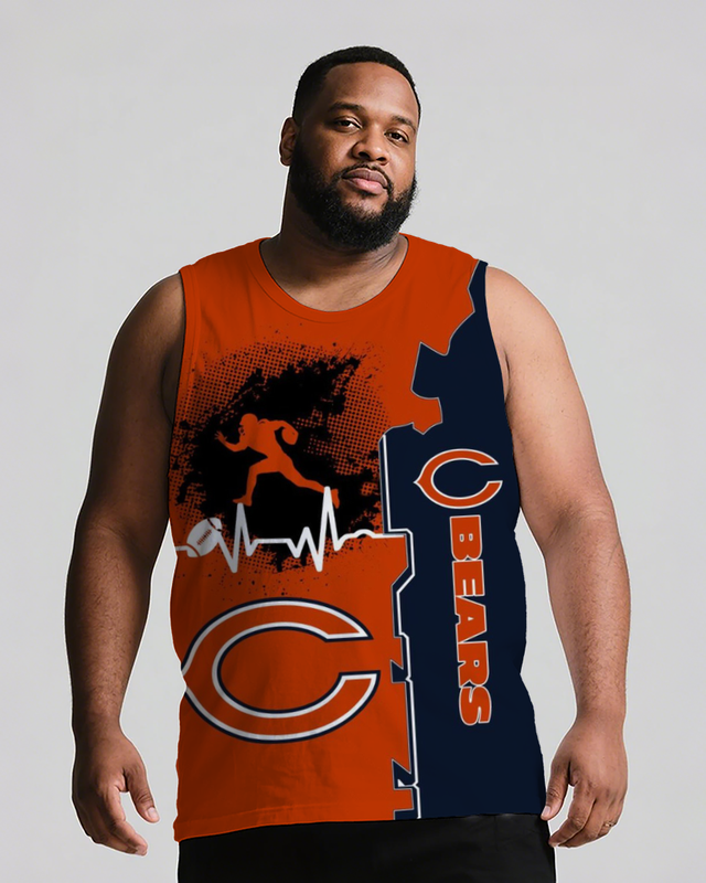 Sports Men's Big & Tall Sleeveless Shorts Two-piece