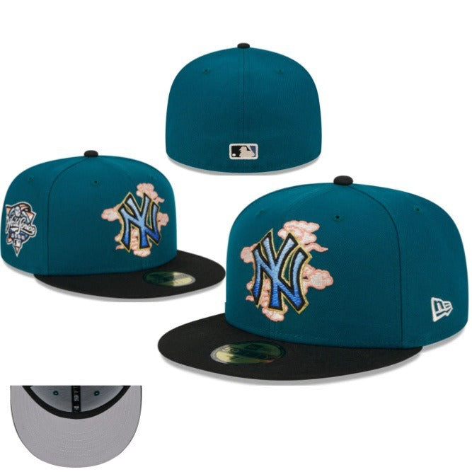 New MLB Embroidered Baseball Caps ,Fully Closed Baseball Caps