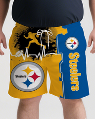 Sports Men's Big & Tall Sleeveless Shorts Two-piece