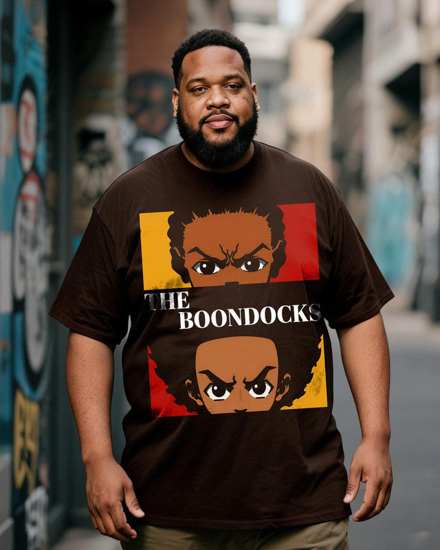 Men's The Boondocks Big & Tall Short Sleeve T-Shirt