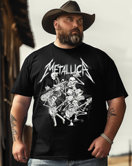 Heavy Metal Band Plus Size Cotton T-Shirt