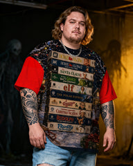 Christmas VHS Men's Plus Size Short Sleeve T-Shirt