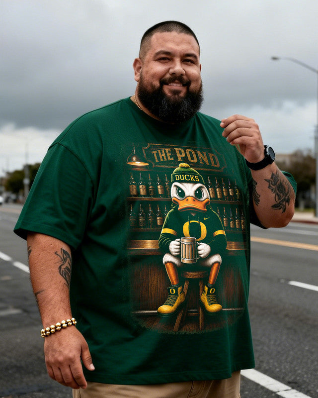 Oregon Ducks Men's Plus Size Short Sleeve T-Shirt