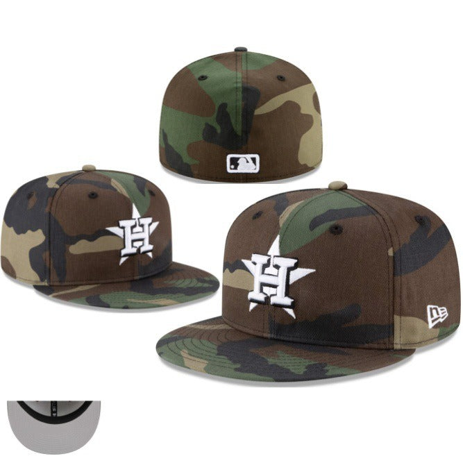 New MLB Embroidered Baseball Caps ,Fully Closed Baseball Caps
