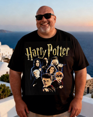 Harry Potter Men's Plus Size Short Sleeve T-Shirt