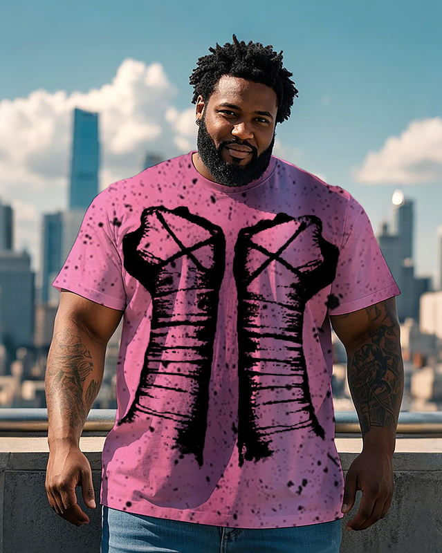 Wrestling Men's Big & Tall Short Sleeve T-Shirt
