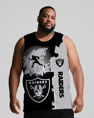 Sports Men's Big & Tall Sleeveless Shorts Two-piece