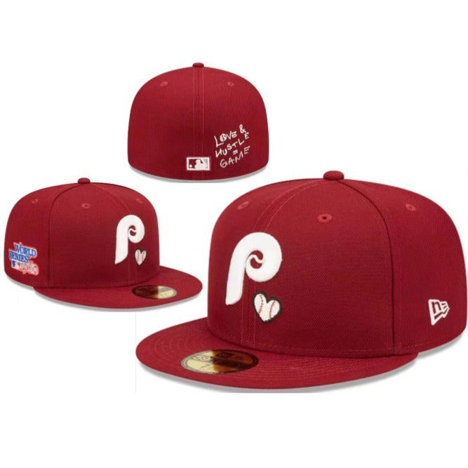New MLB Embroidered Baseball Caps ,Fully Closed Baseball Caps
