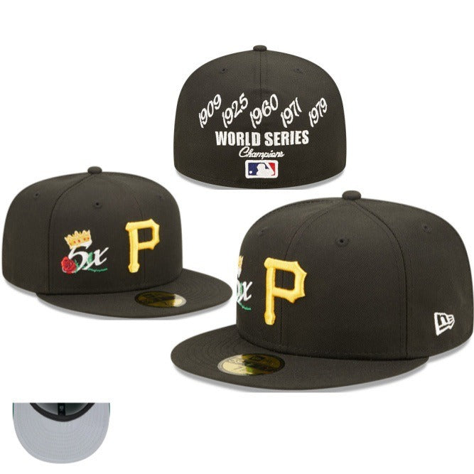 New MLB Embroidered Baseball Caps ,Fully Closed Baseball Caps